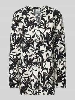 S.Oliver BLACK LABEL Loose fit tuniek van pure viscose met grafisch motief