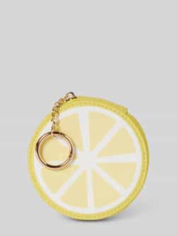 Seidenfelt Portemonnee met motiefprint model 'LEMON'