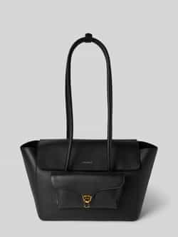 Coccinelle Handtas met labeldetail