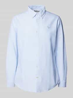 Barbour Tailored fit vrijetijdsoverhemd met labelstitching model 'OXTOWN'