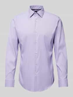 Boss Slim fit zakelijk overhemd met kentkraag model 'Hank'