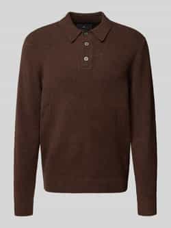 JACK & JONES Premium Gebreide pullover met polokraag model 'MAVERICK'
