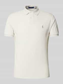Polo Ralph Lauren Katoenen Polo Shirt Klassieke Kraag Geknoopt White Heren