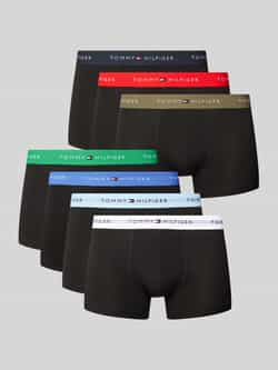 Tommy Hilfiger Boxershort met elastische band met label in een set van 7 stuks