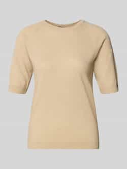 MM Regular fit gebreide pullover van een mix van wol en kasjmier model 'YEN'