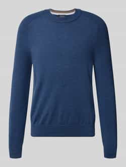 Maerz muenchen Regular fit pullover van pure scheerwol model 'Geelong'