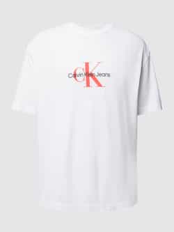 Calvin Klein Archief Monologo Tee T-shirt White Heren