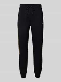 BOSS Green Sweatpants met labelopschrift model 'Hadikonos'