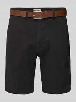 Jack & jones Korte regular fit chino met riem model 'MARCO FRANCO'