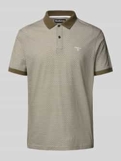 Barbour Regular fit poloshirt met labelstitching model 'Shell'