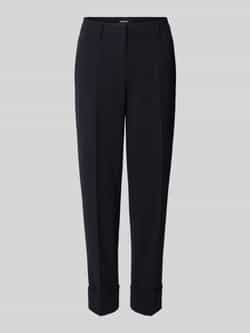 CAMBIO Stoffen broek met vaste pijpboorden model 'KRYSTAL'