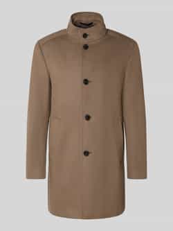 JOOP! Collection Regular fit lange jas van scheerwolmix met kasjmier model 'MARON'