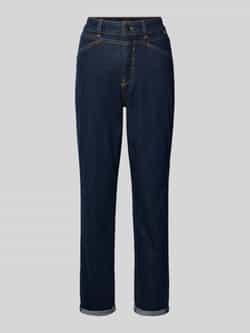 Marc Cain Regular fit jeans met vaste pijpboorden
