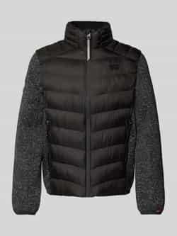 Superdry Jack met opstaande kraag en labelstitching