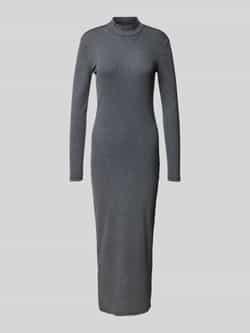 Only Maxi-jurk met fijnrib model 'VALERIE'