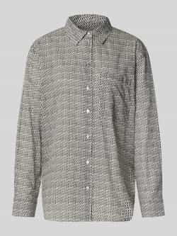 Marc O'Polo Relaxed fit blouse met lange mouwen van puur katoen
