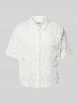 0039 italy Regular fit overhemdblouse met 1 2-mouwen model 'MIRANDA'