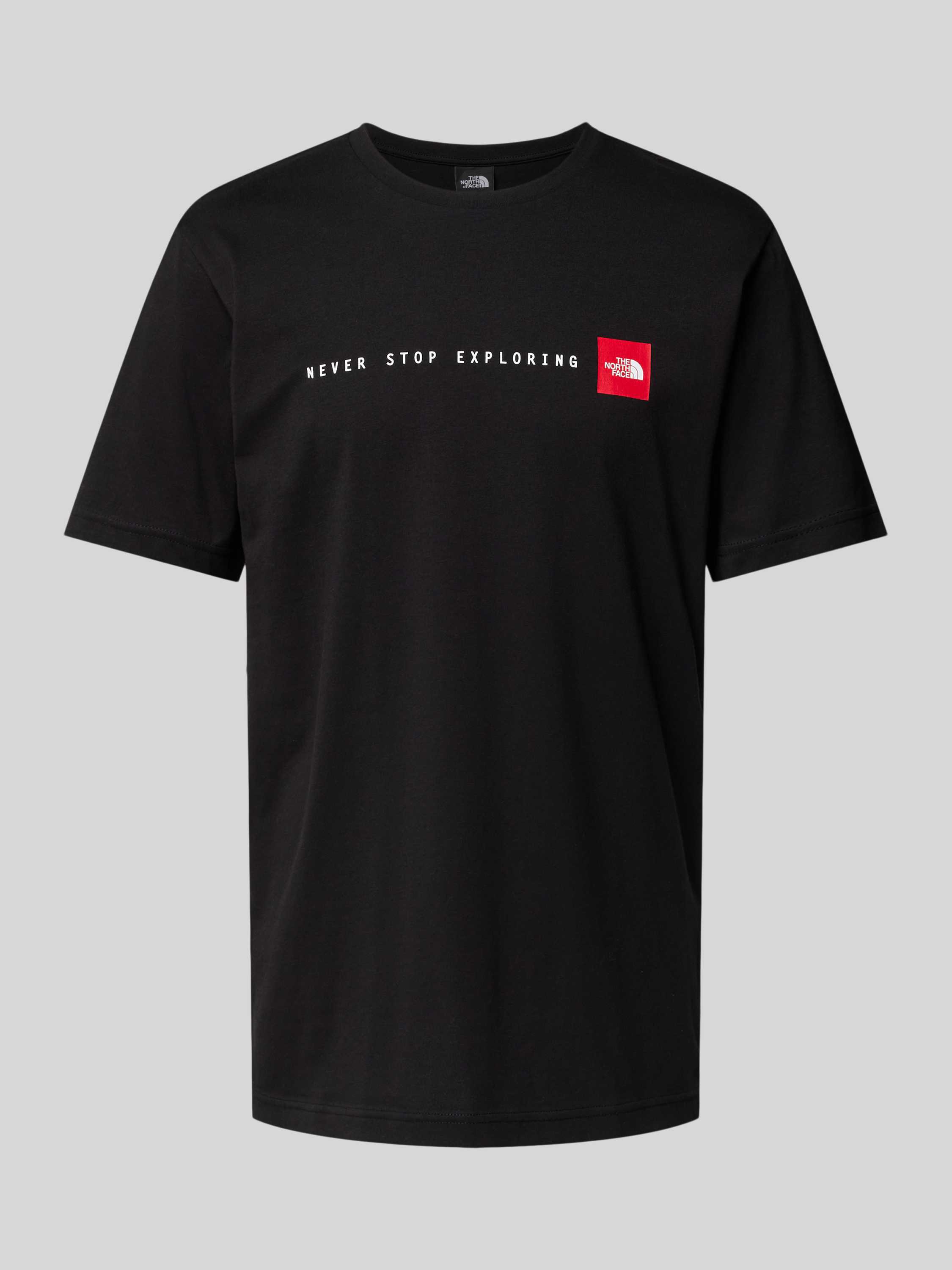 The North Face T-shirt met ronde hals model 'NEVER STOP EXPLORIN'
