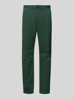 Tommy Hilfiger Straight leg chino van katoenmix model 'DENTON'
