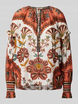 FARM RIO Blouse met V-hals model 'RIAD'