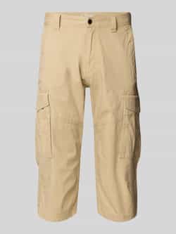 S.Oliver BLACK LABEL Relaxed fit bermuda van katoenmix