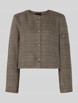 Vero Moda Boxy fit korte blazer zonder kraag model 'STINA'