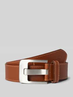 Tom Tailor Leren riem in effen design model 'LAUREL'