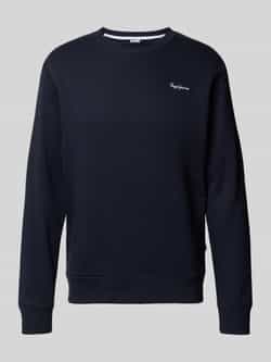 Pepe Jeans Regular fit sweatshirt van katoenmix model 'MACBETH'