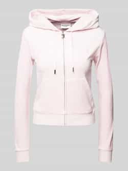 Juicy Couture Sweatjack met capuchon model 'MADISON'