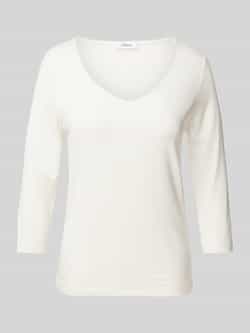 S.Oliver RED LABEL Regular fit shirt met lange mouwen in mix van lyocell en elastaan