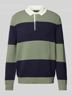 OLYMP Level Five Gebreide pullover met polokraag model 'Rugby'