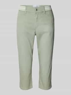 Angels Regular fit capribroek met elastische band model 'Ana'