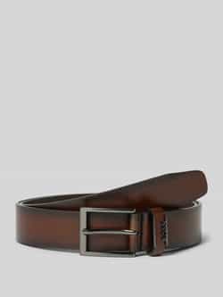 Boss Leren riem met doornsluiting model 'Cole-Ant'