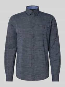 Tom Tailor Regular fit vrijetijdsoverhemd van puur katoen