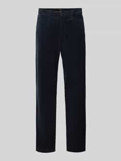 Boss Orange Tapered corduroy broek van katoenmix model