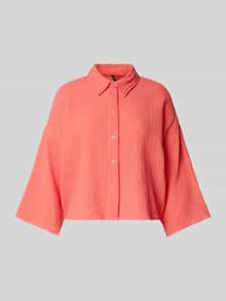 Vero Moda Loose fit overhemdblouse van puur katoen model 'NATALI'