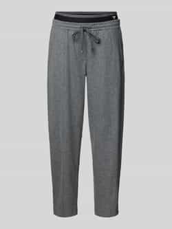 CAMBIO Regular fit sweatpants met lanawol model 'Eden'