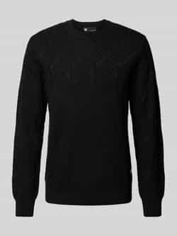 G-Star Raw Gebreide pullover van viscose met structuurmotief