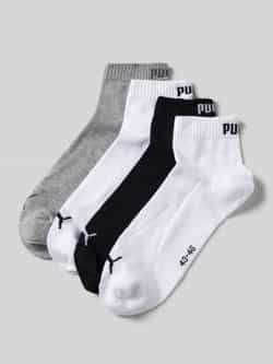 Puma Sokken met logodetail in een set van 4 paar