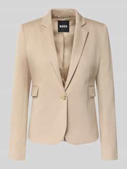 Boss Getailleerde blazer van viscosemix model 'JIA13'