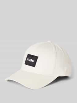 HUGO Baseballpet met labelbadge model 'Ally'