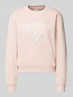 Guess Stijlvolle hoodies voor een trendy look Pink Dames