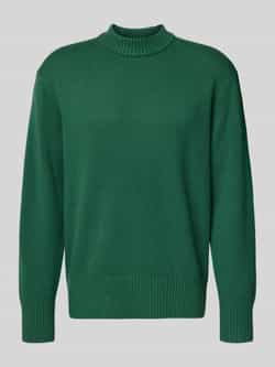 Selected Homme Relaxed fit gebreide pullover van een mix van wol en kasjmier model 'Calle'