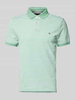 Tommy Hilfiger Regular fit poloshirt van katoenmix