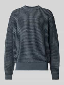 Boss Orange Gebreide trui Agolan 10267324 met merklabel van boss