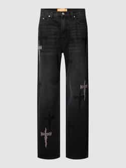 REVIEW Baggy jeans met CRUCIFIX -stitching