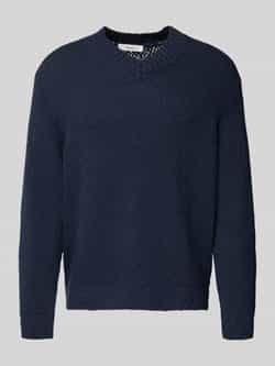 Selected Homme Regular fit gebreide pullover van puur biologisch katoen model 'Angus'