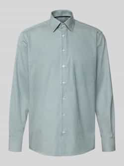 Eterna Comfort fit zakelijk overhemd van katoen met kentkraag