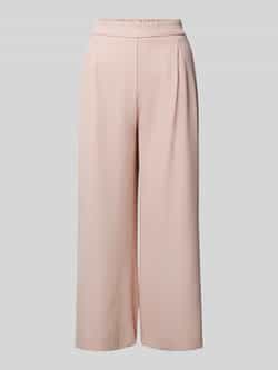 Jake*s Collection Wide leg culotte met bandplooien