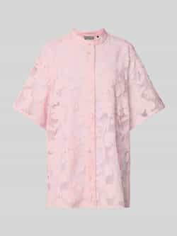 Essentiel Antwerp Oversized overhemdblouse in semi-transparant design model 'HOK'